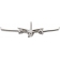 AERO COMMANDER (3-D CAST) TACKETTE SILVER