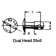 AJ4-40SS DZUS OVAL HEAD STUD