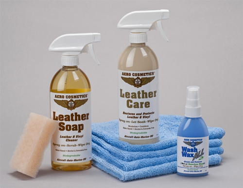 AERO COSMETICS LEATHER VINYL CARE KIT from Aircraft Spruce Europe
