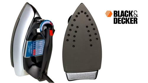 BLACK and DECKER Classic Iron with Aluminum Soleplate