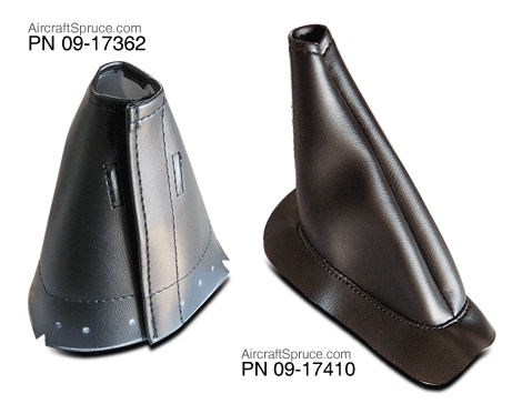 Cessna 172 Steering Linkage Covers From Aircraft Spruce Europe - Cessna 172 Leather Seat Covers
