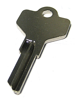ACS SINGLE SIDED BLANK KEY W/O BLACK BOOT from Aircraft Spruce Europe