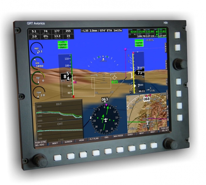 GRT HORIZON HXR EFIS W/O ENGINE MONITOR from Aircraft Spruce Europe