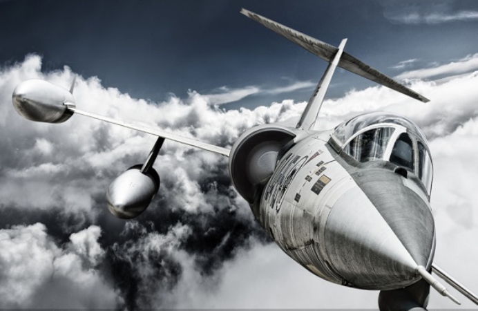 Jose Ocana Art F104 Starfighter Print 21X14 from Aircraft Spruce