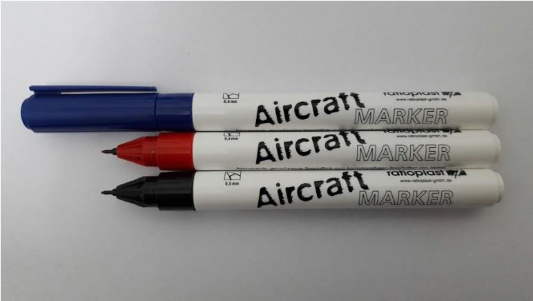 Aircraft Marker blue ACM 0,5LN 9051 from Aircraft Spruce Europe