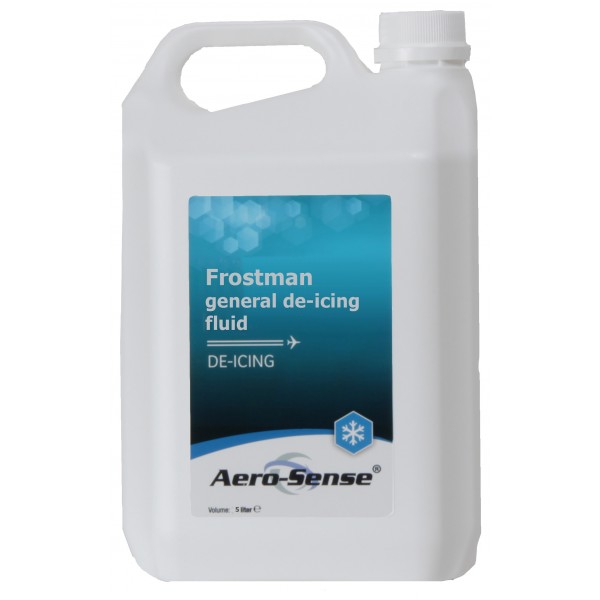 AeroSense Frostman General Deicing Fluid 5L from Aircraft Spruce Europe